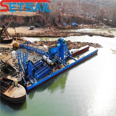 14L-39L Consumo total de combustível Barril de areia e lama de dragagem com máquina de ouro diamante