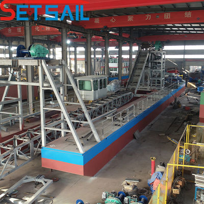 75kw-240kw Dredger de ouro de caixa de cadeia de aço de liga personalizada para operações pesadas
