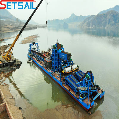 Excavadora de areia de tipo balde de energia elétrica e de cadeia com uma capacidade enorme de 60m3-500m3