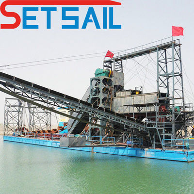 Dredger de ouro com tapete de ouro garantido