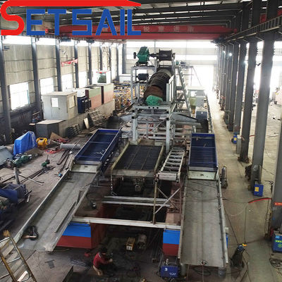 380V Resistência à Corrosão Design Chain Bucket Excavating Mining Dredger para River Gold