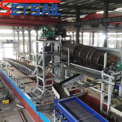 380V Resistência à Corrosão Design Chain Bucket Excavating Mining Dredger para River Gold
