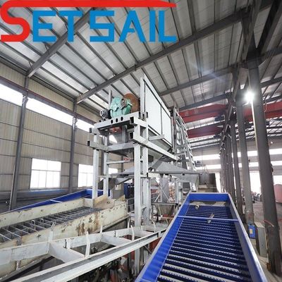 Dredger de ouro de balde de cadeia com máquina de jigging Consumo total de combustível 14L-39L