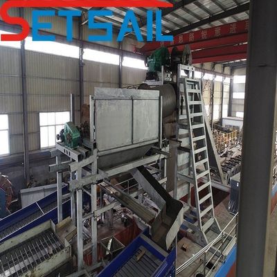 Dredger de ouro de balde de cadeia com máquina de jigging Consumo total de combustível 14L-39L