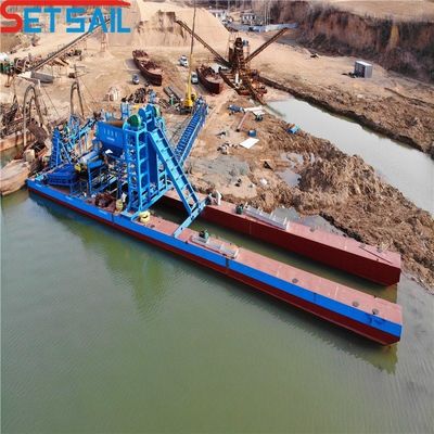 Ciclone Tipo Ferro Fundido Ciclone Cadeia Balde Rio Areia de Ouro Dredagem para Congo Diamante