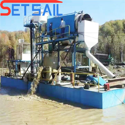 Dredgeira de areia para mineração fluvial e ISO. Certificado CE