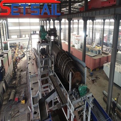 Ecrã de tambor para máquinas de mineração de ouro em 1,4mx1.2m-2.6mx1.5m comprimento e diâmetro