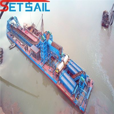 86-100PCS Reservatório Chain Bucket Gold and Diamond Machinery com 172-200PCS Chain Quantidade