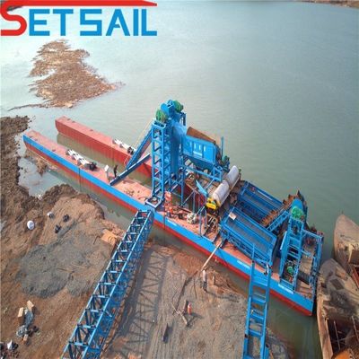 86-100PCS Reservatório Chain Bucket Gold and Diamond Machinery com 172-200PCS Chain Quantidade