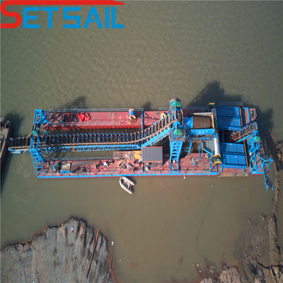 86-100PCS Reservatório Chain Bucket Gold and Diamond Machinery com 172-200PCS Chain Quantidade