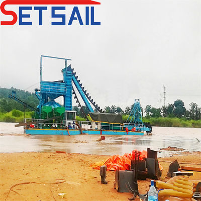 Equipamento de mineração de pó de ferro com 86PCS-100PCS quantidade de balde 60m3-300m3 Capacidade