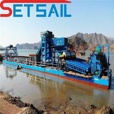 Equipamento de mineração fluvial de ponta para ouro e diamantes Serviço pós-venda ao longo da vida