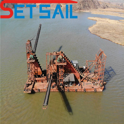 Equipamento de mineração fluvial de ponta para ouro e diamantes Serviço pós-venda ao longo da vida