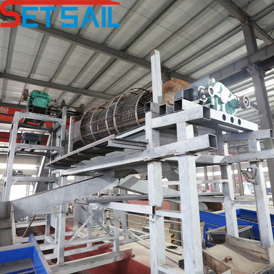 95kw-260kw Total Power Chain Bucket Reservoir Sand Diamond Equipamento de dragagem para ouro