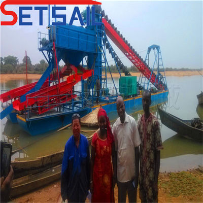 Produzido Hydrocyclone Cyclone Tipo Gold e Diamond Dredger com 60m3-300m3 Capacidade