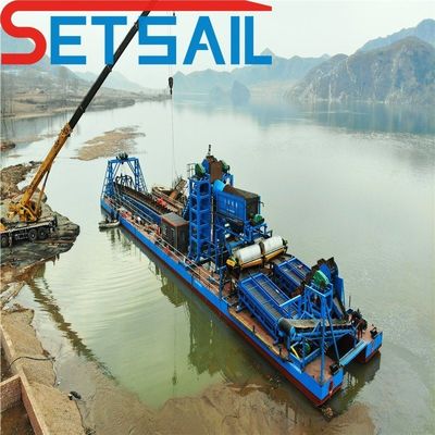 128PCS-176PCS Chian Quantity Bucket Chain River Sand Gold Dredger para dragagem de diamantes