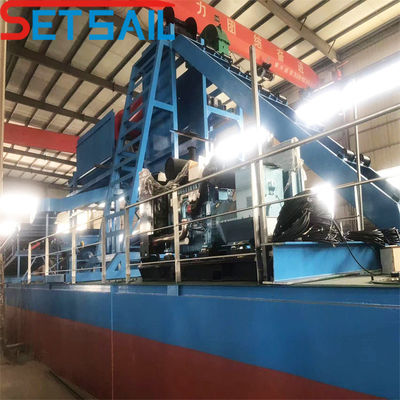 Dredger de mineração de ouro e diamantes para projetos de mineração