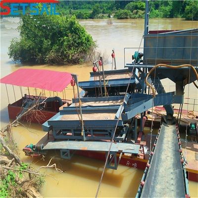 US Chain Bucket River Mineração de ouro Equipamento para ouro Diamante 30 dias Garantia de reembolso