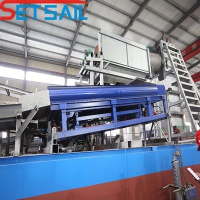 QHTSD-98 Dredger de barril de areia de ouro e diamante para transporte marítimo de mercadorias