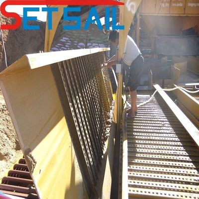 Cummis e Weichai Gerador Terra Máquinas de mineração de ouro e diamantes com chute de vibração