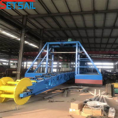 Dredger de mineração de diamantes de balde de cadeia personalizado com centrífuga