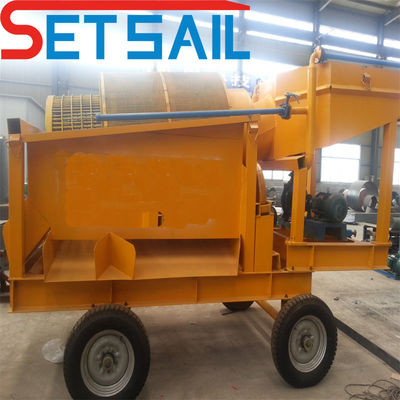 Land Gold Diamond Iron Sand Mining Machinery com potência total do gerador 120kw-2000kw