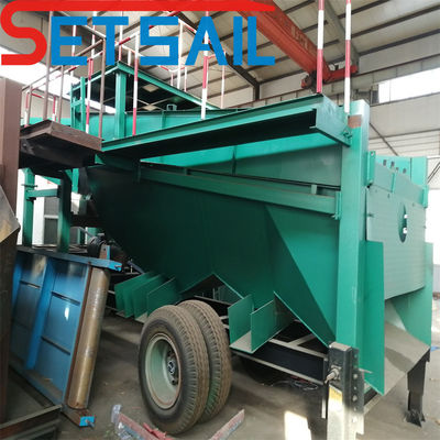 Land Gold Diamond Iron Sand Mining Machinery com potência total do gerador 120kw-2000kw
