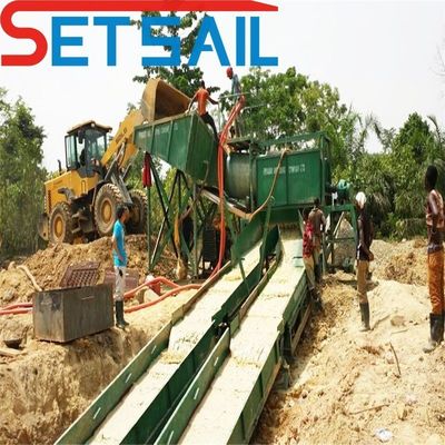 QHLMM-10 Seleção de máquinas de mineração de ouro e diamantes a partir do terreno Capacidade 100m3-500m3