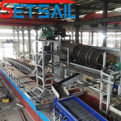 60m3-300m3 Capacidade Equipamento para mineração de ouro e diamantes Máquinas de mineração fluvial com US 2000/set de amostras