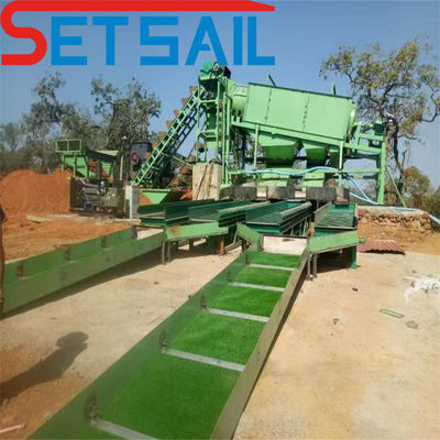 50-500 toneladas Capacidade Mineração Terrestre Equipamento de ouro e diamante Ecrã de tambor 1 Set Min.Order