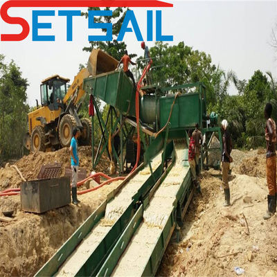 Equipamento de mineração de ouro com cabeça de 8-15 metros e capacidade de balde de 0,07 m3