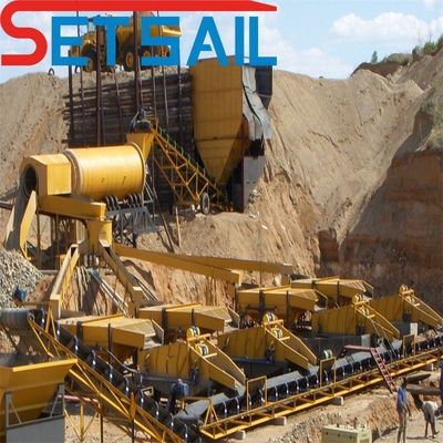 Equipamento de mineração de ouro com cabeça de 8-15 metros e capacidade de balde de 0,07 m3