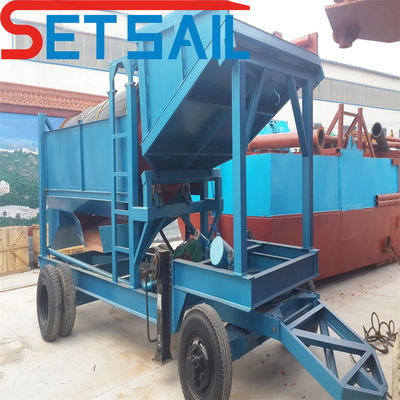 Equipamento de mineração terrestre com máquinas de jigging e fluxo de água de 200 m3/h