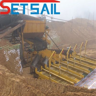 Motor a diesel LM-21 Equipamento de mineração de ouro e diamantes personalizado com chuveiro de agitação