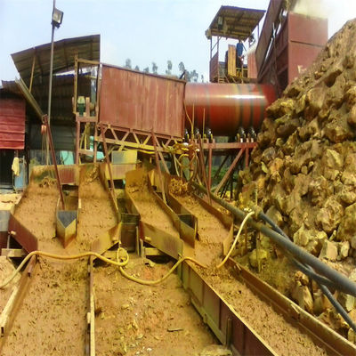 Equipamento de mineração terrestre para centrífugas de diamantes de potência de 7,5 a 50 kW e separador de gravidade