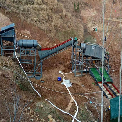 10kw-50kw Bateria de tela de potência centrífuga de alta taxa de extração para equipamentos de diamantes terrestres