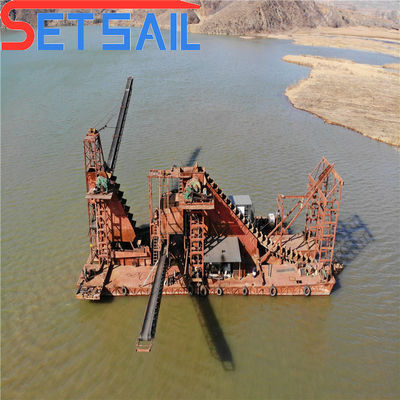 Alta potência de 75-150kw gerador de energia rio mineração de ouro dragagem para equipamentos Lake Diamond