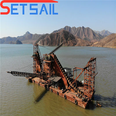 Alta potência de 75-150kw gerador de energia rio mineração de ouro dragagem para equipamentos Lake Diamond