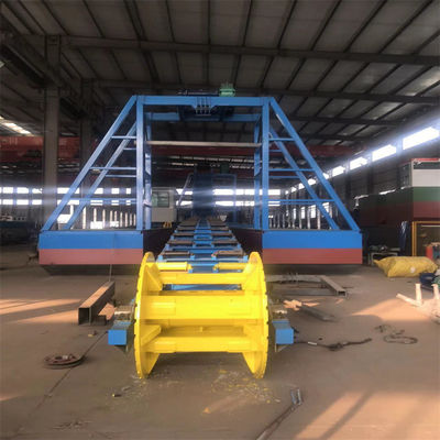 Dredger de areia de balde de cadeia de ouro / diamante com máquina de jigging e equipamento de agitação