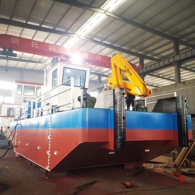 Barco de serviço multifunção de potência de gerador de 12kw-50kw para dragagem de sucção de cortador