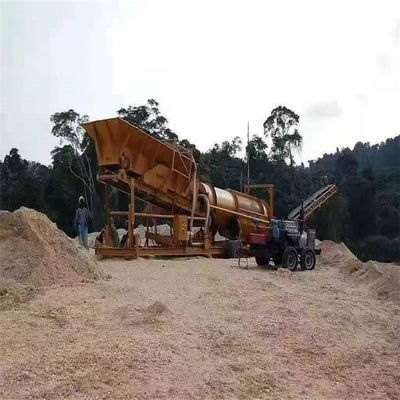 Materiais resistentes à corrosão Máquinas de mineração de ouro em terra com equipamento de jigging de diamantes