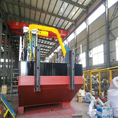 Barco de serviço de trabalho com motor diesel Cummins para pesca fluvial e transporte de carga