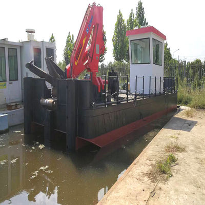 Barco de serviço de trabalho com motor diesel Cummins para pesca fluvial e transporte de carga