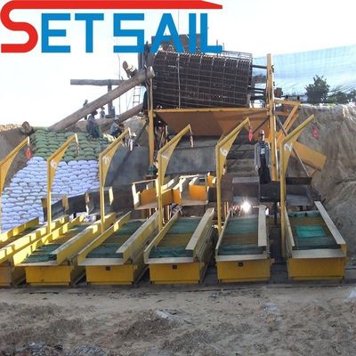 50-500 toneladas Capacidade Centrífuga Potência 7.5-50kw Máquinas de mineração de ouro com chuveiro de agitação