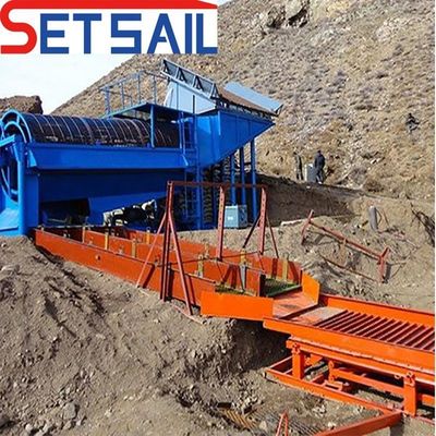 Separador de tambores multiuso 50m3-500m3 Capacidade para processamento de ouro aluvial