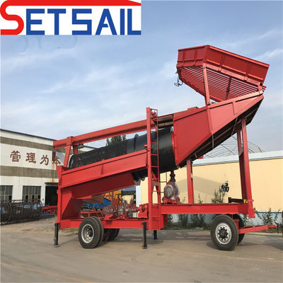 Separador de tambores multiuso 50m3-500m3 Capacidade para processamento de ouro aluvial