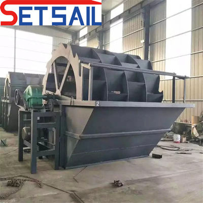 50m3-500m3/H Capacidade de processamento Potência do motor elétrico Potência da água Roda Máquina de lavar pedra