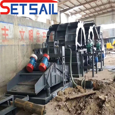 200-300t/h Motor Elétrico Potência Máquina de areia de roda de água com serviço pós-venda de longa duração
