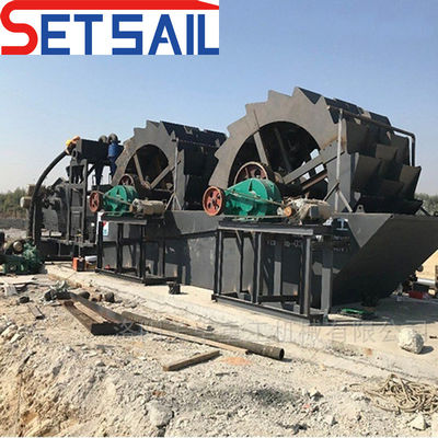 200-300t/h Motor Elétrico Potência Máquina de areia de roda de água com serviço pós-venda de longa duração