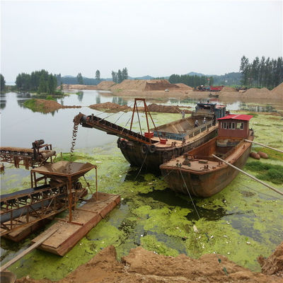 Barco de transporte de areia fluvial com recurso de personalização e pedido personalizado